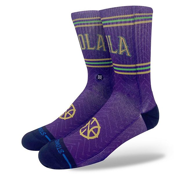 Унисекс носки Stance City Edition 2024/25 New Orleans Pelicans с компрессионной поддержкой свода стопы Stance