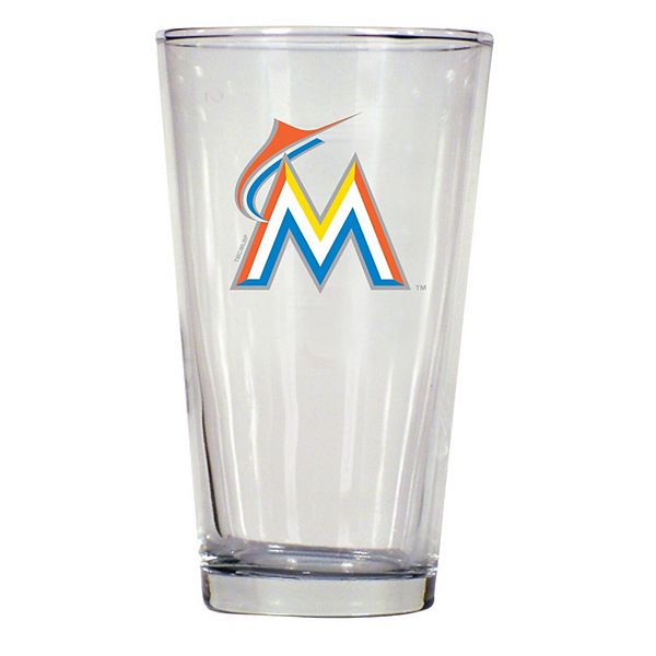 Миксер для напитков Miami Marlins, объем 473 мл, 100% стекло, принт графики The Memory Company