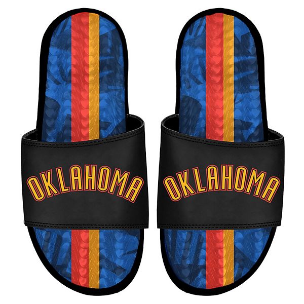 Мужские сандалии ISlide Oklahoma City Thunder 2024/25 City Edition с массажной стелькой ISlide