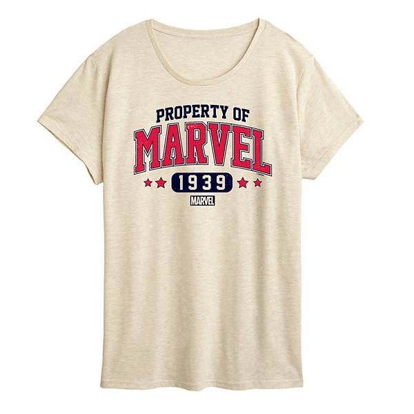 Women's Marvel Property of Marvel Graphic Tee Marvel