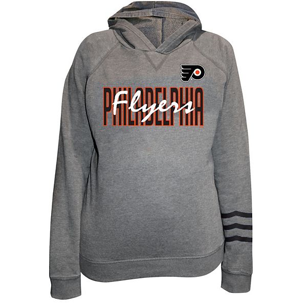 Женское худи с капюшоном Fanatics Philadelphia Flyers из легкого флиса, большого размера Fanatics