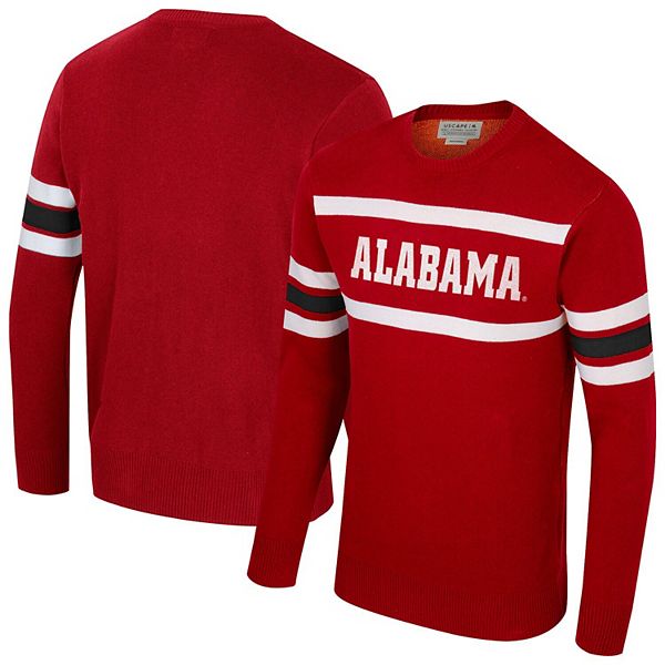 Унисекс пуловер Alabama Crimson Tide Renew Knit Vintage от Uscape Apparel, 100% переработанная пряжа Uscape Apparel