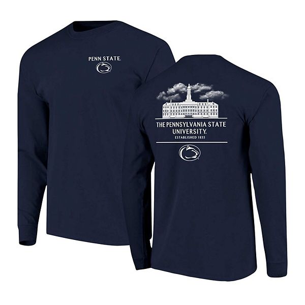 Мужская футболка с длинным рукавом Penn State Nittany Lions Comfort Colors из 100% хлопка Image One