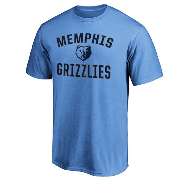 Футболка для мужчин Memphis Grizzlies Victory Arch с коротким рукавом и круглым вырезом, 100% хлопок NBA