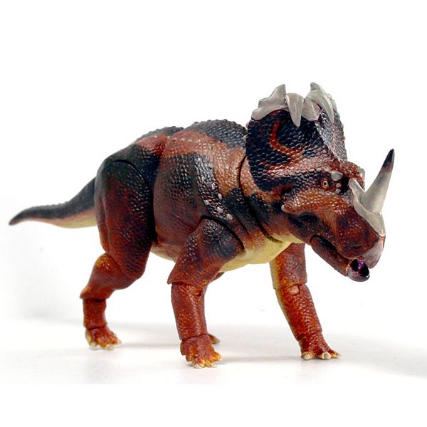 Фигурка динозавра Centrosaurus Apertus Juvenile, 1/18, 19 точек артикуляции, длина 25 см, высота 16,5 см, коллекционная карта Creative Beast