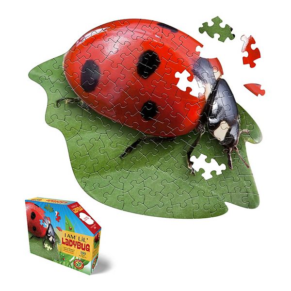 Пазл I Am LiL' Ladybug на 100 деталей, размер 63,5 х 74 см, из картона, для детей от 5 лет Madd Capp Games