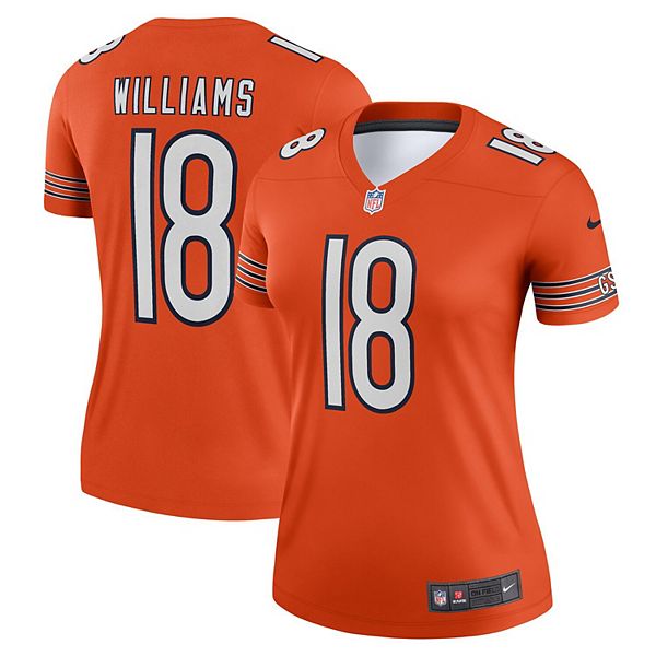 Женская футболка Nike Caleb Williams в альтернативном стиле Chicago Bears с технологией Dri-FIT Nike