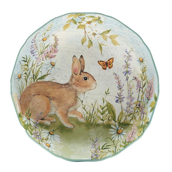 Certified International Easter Meadow Serving Bowl Certified International