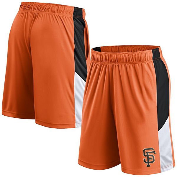 Men's Fanatics Orange San Francisco Giants Primary Logo Shorts Fanatics