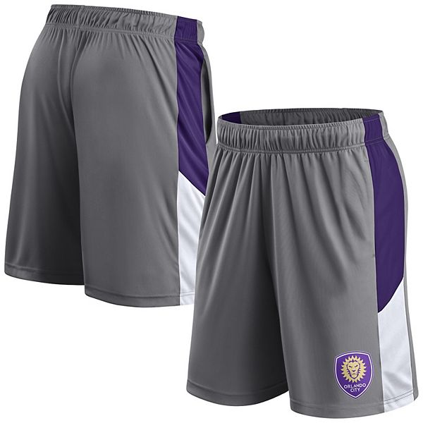 Men's Fanatics Gray Orlando City SC Team Shorts Fanatics