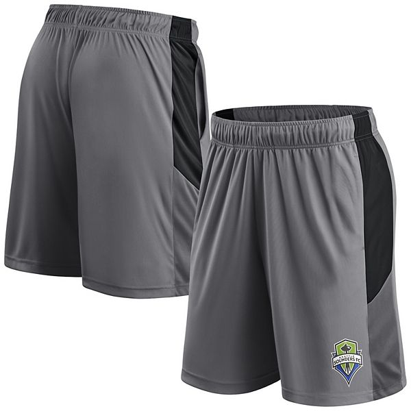 Men's Fanatics Gray Seattle Sounders FC Team Shorts Fanatics