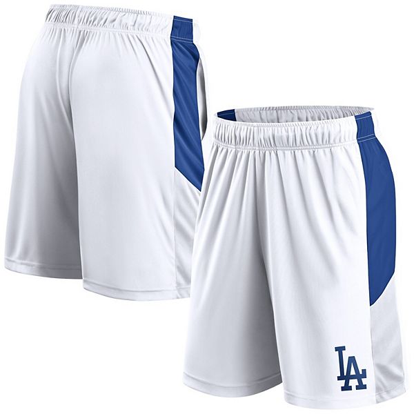 Men's Fanatics White Los Angeles Dodgers Primary Logo Shorts Fanatics