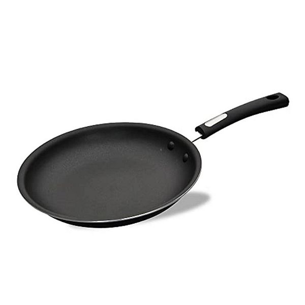 Hamilton Beach Nonstick Interior Fry Pan 12-inch - Black Aluminum Fry Pan With Soft Touch Handle Hamilton Beach