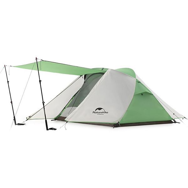 Naturehike Butterfly 2 Person Tent with Large Vestibules, Waterproof Double Layer Backpacking Tent Naturehike