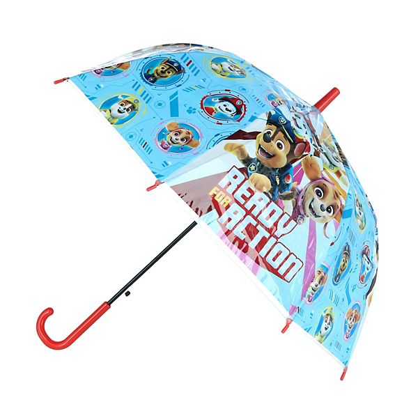 Textiel Trade Kid's Nickelodeon Auto Open Paw Patrol Bubble Stick Umbrella Textiel Trade