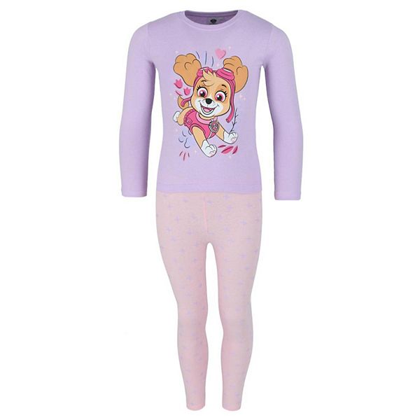 Textiel Trade Toddler Girl's Nickelodeon Paw Patrol Long Sleeve w/ Pants Pajama Set Textiel Trade