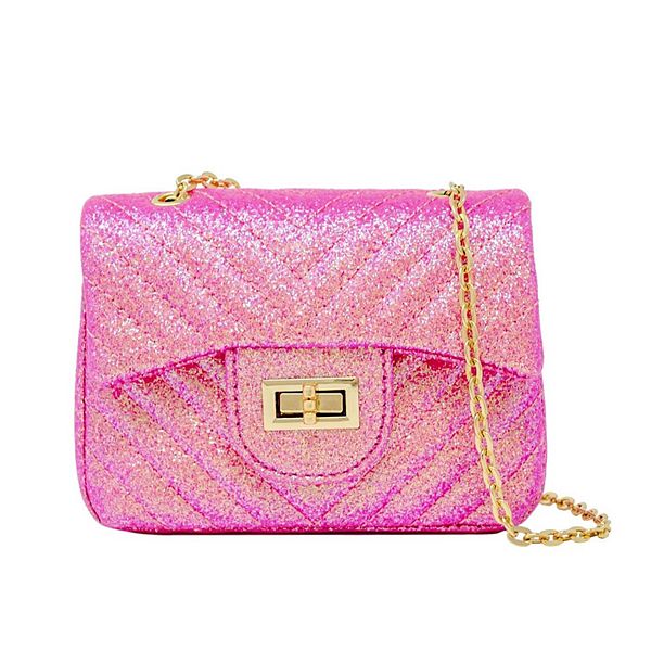 Girl's Classic Glitter Wave Handbag Zomi Gems + Tiny Treats