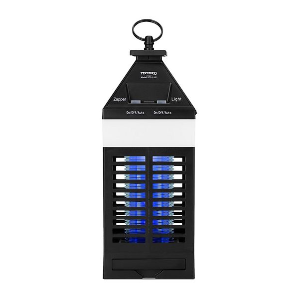 Techko Solar Bug Zapper Lantern With 360º Easy-Clean Brush Techko