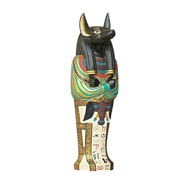 Icons of Ancient Egypt Wall Sculpture: Anubis Design Toscano