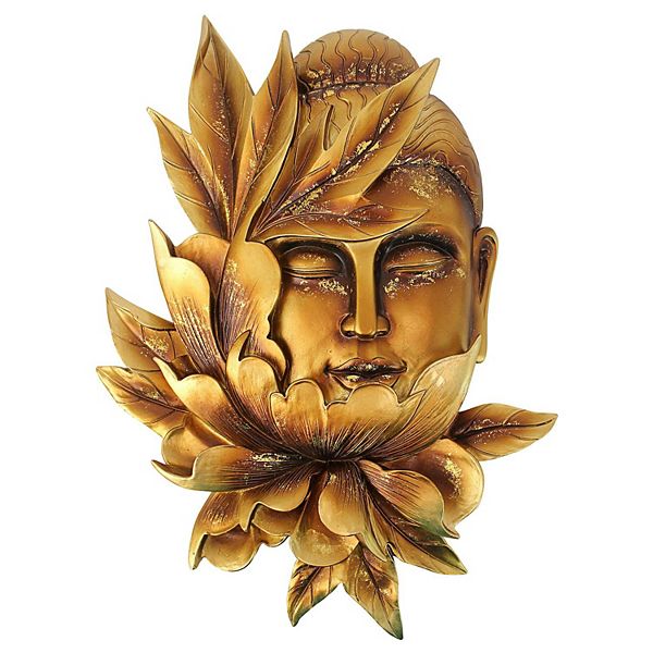 Enlightened Deities Wall Sculptures: Buddha Design Toscano