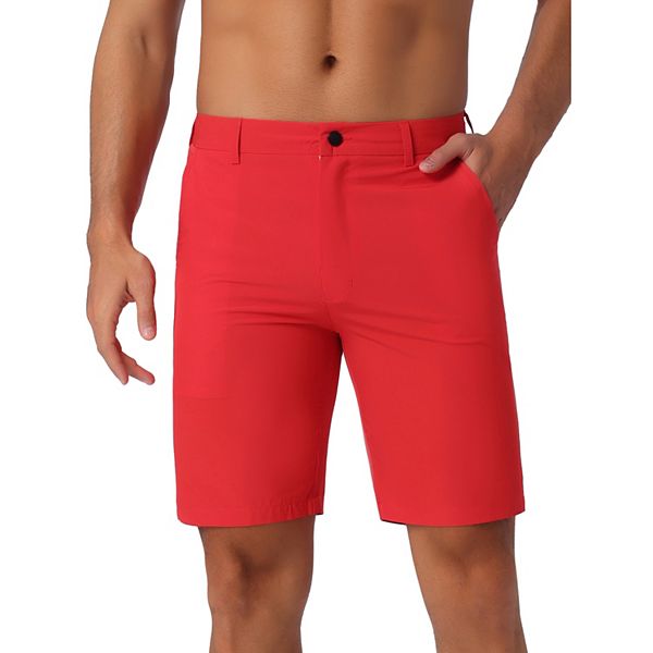 Men's Summer Beachwear Casual Lightweight Flat Front Board Shorts Inspire Chic