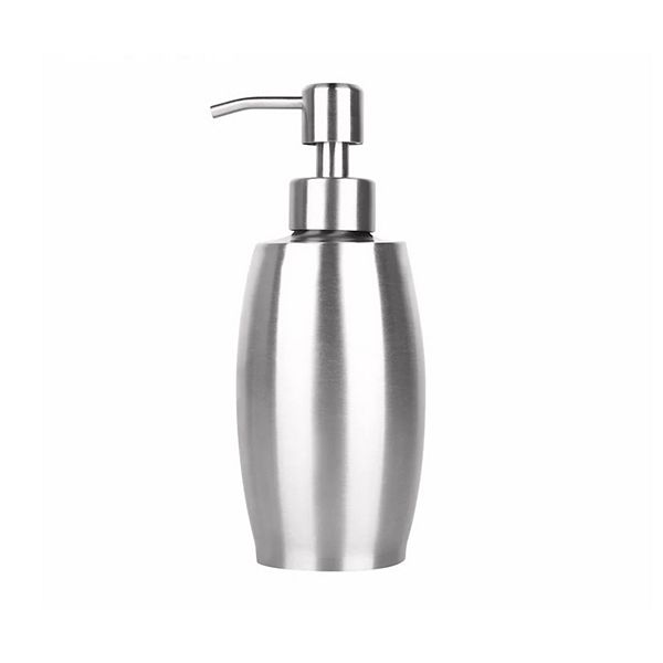 Stainless Steel Soap Dispenser Liquid Bottle 375mL Kitcheniva