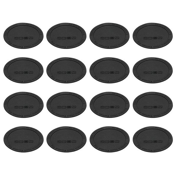 20 Pcs Rubber Bottoms for Sublimation Tumblers, Protective Anti-Slip Silicone Bottoms 2.54" Unique Bargains