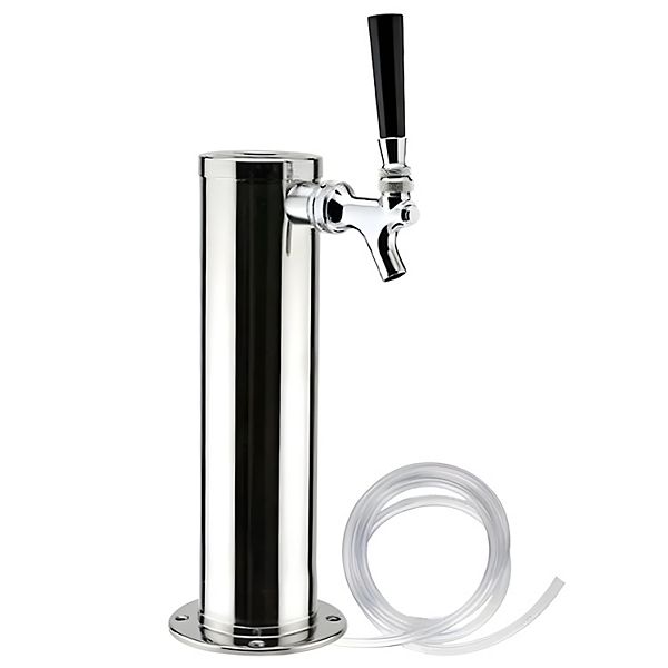 Stainless Steel Beer Dispenser With Single Tap Kitcheniva