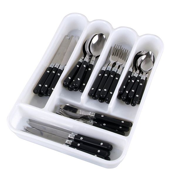 Gibson Home Casual Living 58 Piece Stainless Steel Flatware Set Gibson Home