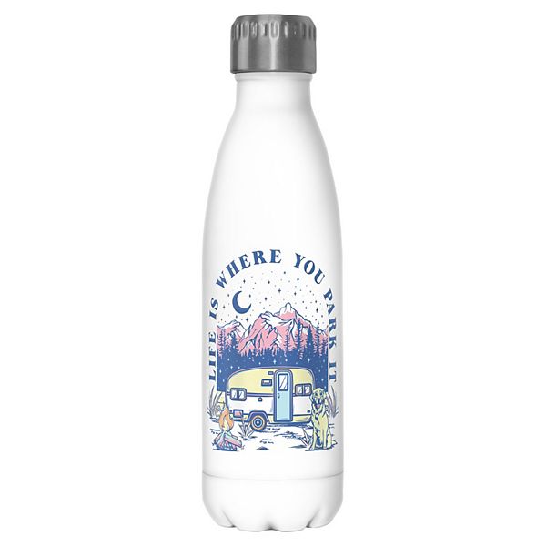 Life Is Where You Park It Travel Trailer 17-oz. Stainless Steel Bottle Licensed Character