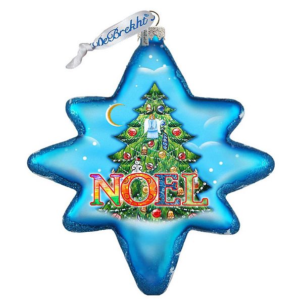 G.Debrekht North Star Glass Christmas Ornament by G. DeBrekht  Christmas Decor - 755-014 G.DeBrekht