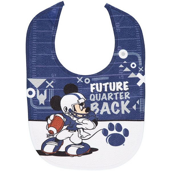 Детский нагрудник Disney Mickey All Pro Penn State Nittany Lions, размер 19,7 x 23,5 см, 100% полиэстер и 100% хлопок Unbranded