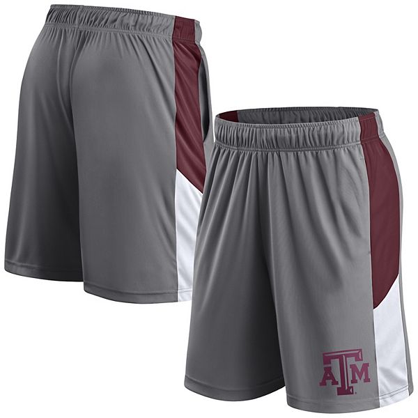 Men's Fanatics Branded Gray Texas A&M Aggies Logo Shorts Fanatics