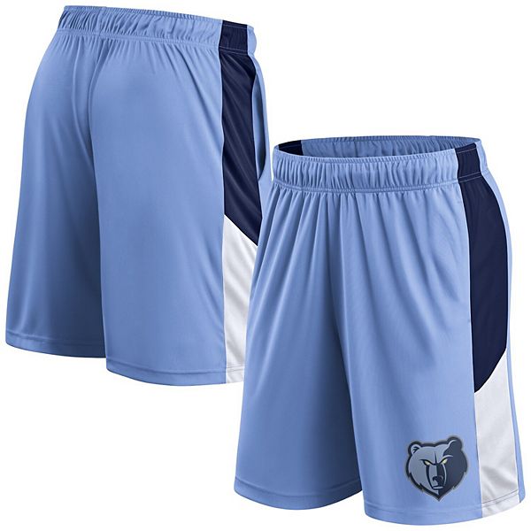 Men's Fanatics  Light Blue Memphis Grizzlies Practice Performance Shorts Fanatics