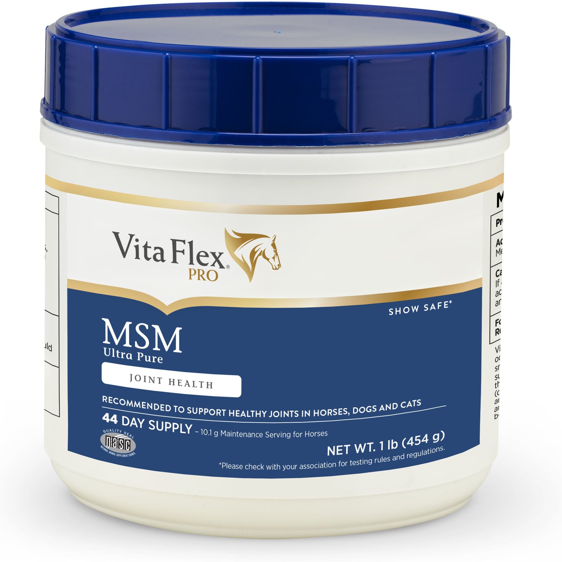 Vita Flex Pro MSM Ultra Pure Joint Support Powder Dog, Cat & Powder Horse Vita Flex Pro