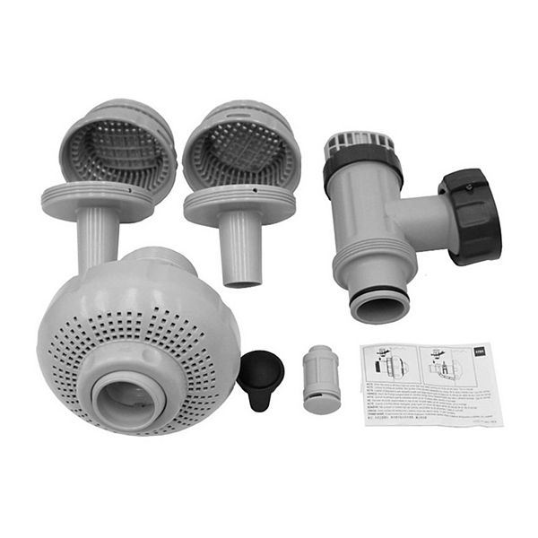 Intex 26005E Above Ground Swimming Pool Inlet Air Water Jet Replacement Part Kit Intex