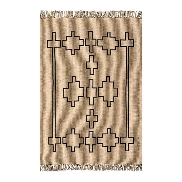 nuLOOM Kamilah Geometric Jute Area Rug NuLOOM