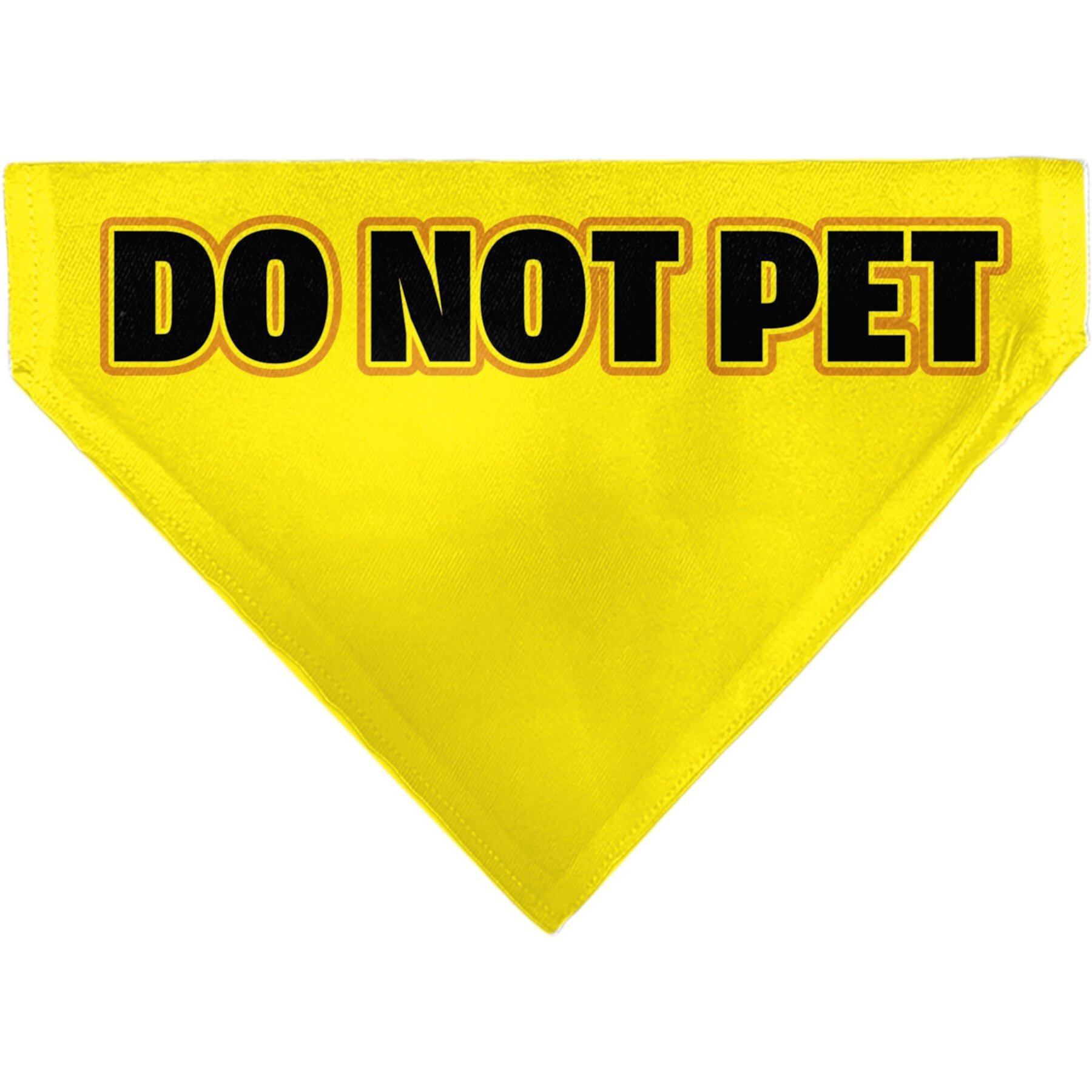 Buckle-Down Do Not Pet Warning Dog Bandana Buckle-Down