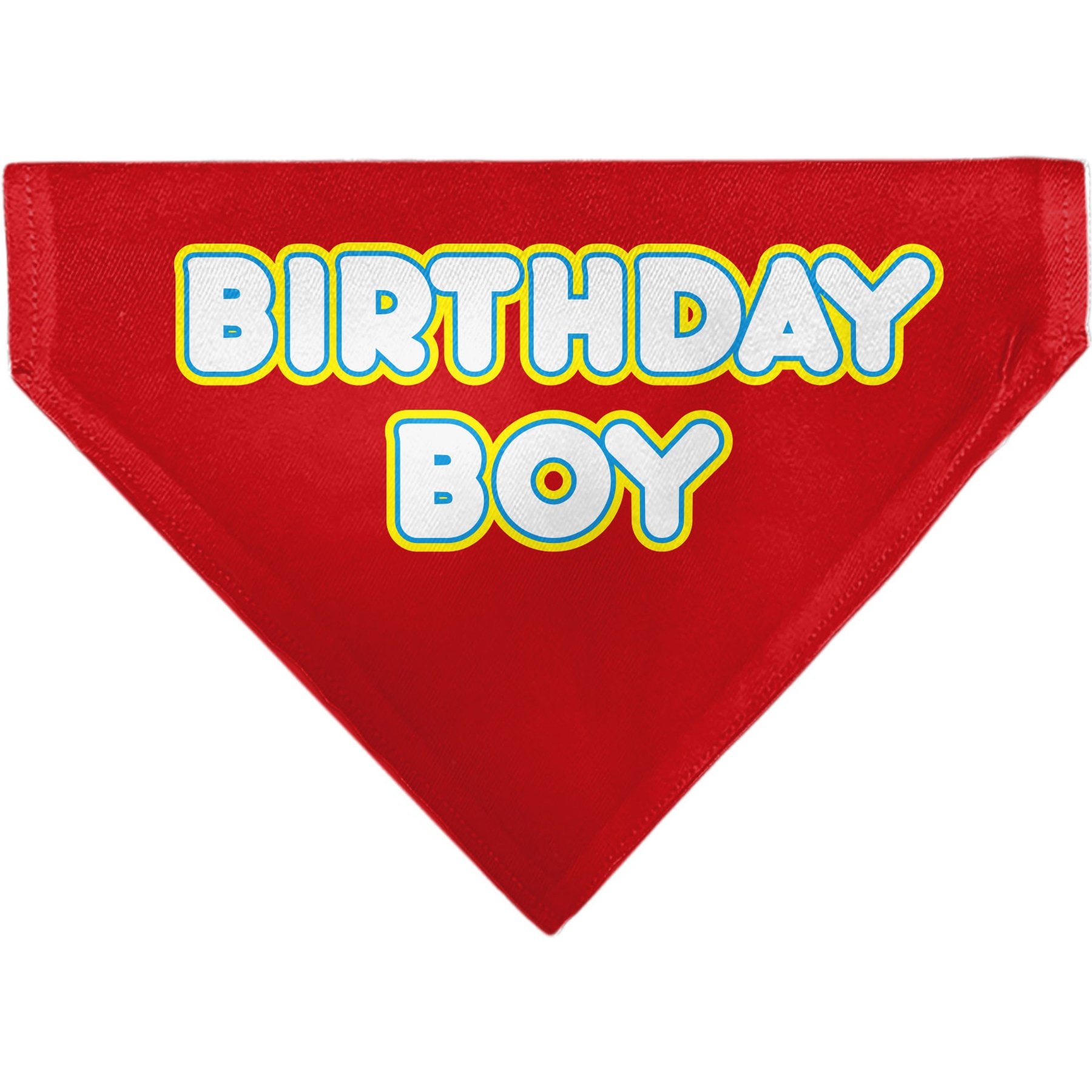 Buckle-Down Birthday Boy Text Dog Bandana Buckle-Down