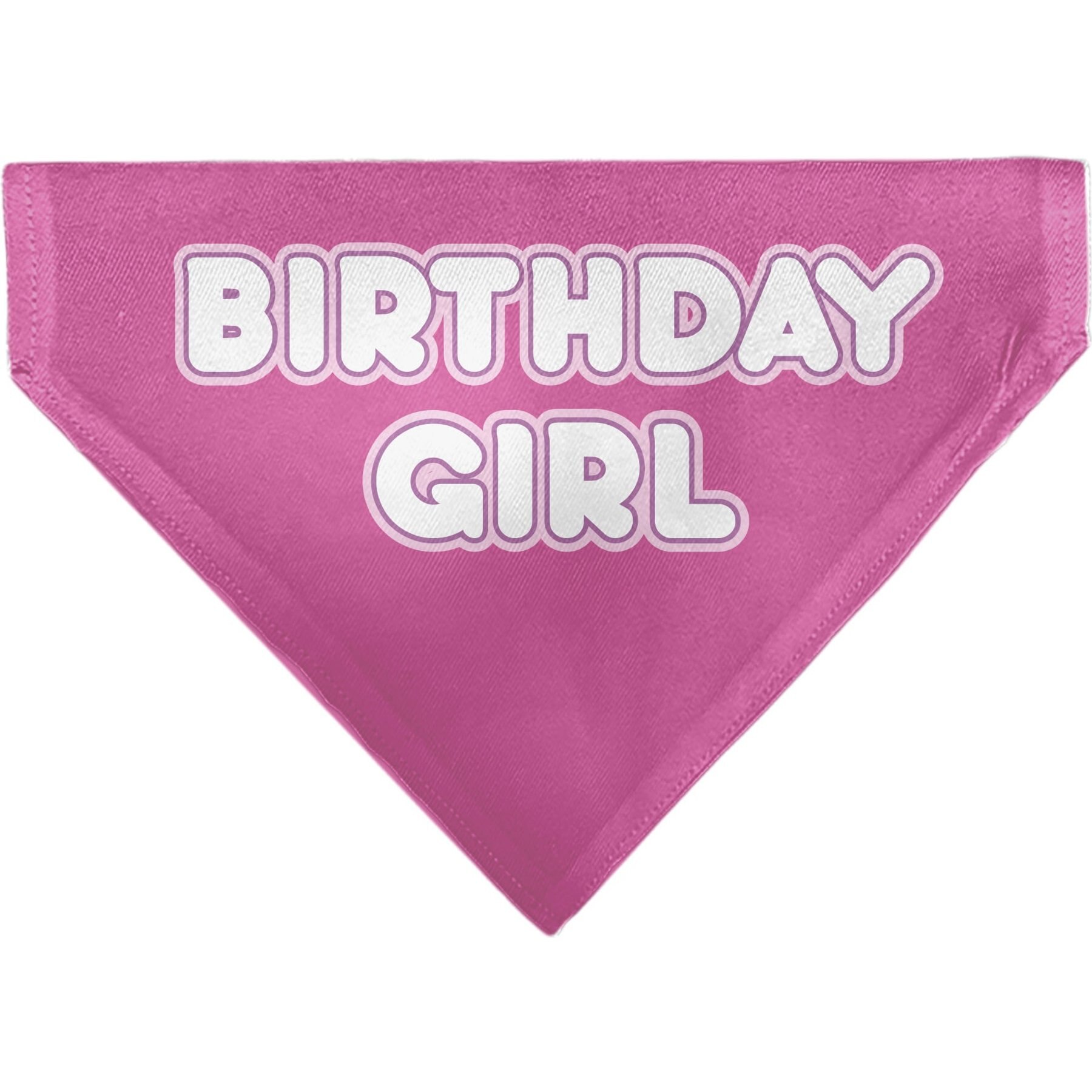 Buckle-Down Birthday Girl Text Dog Bandana Buckle-Down