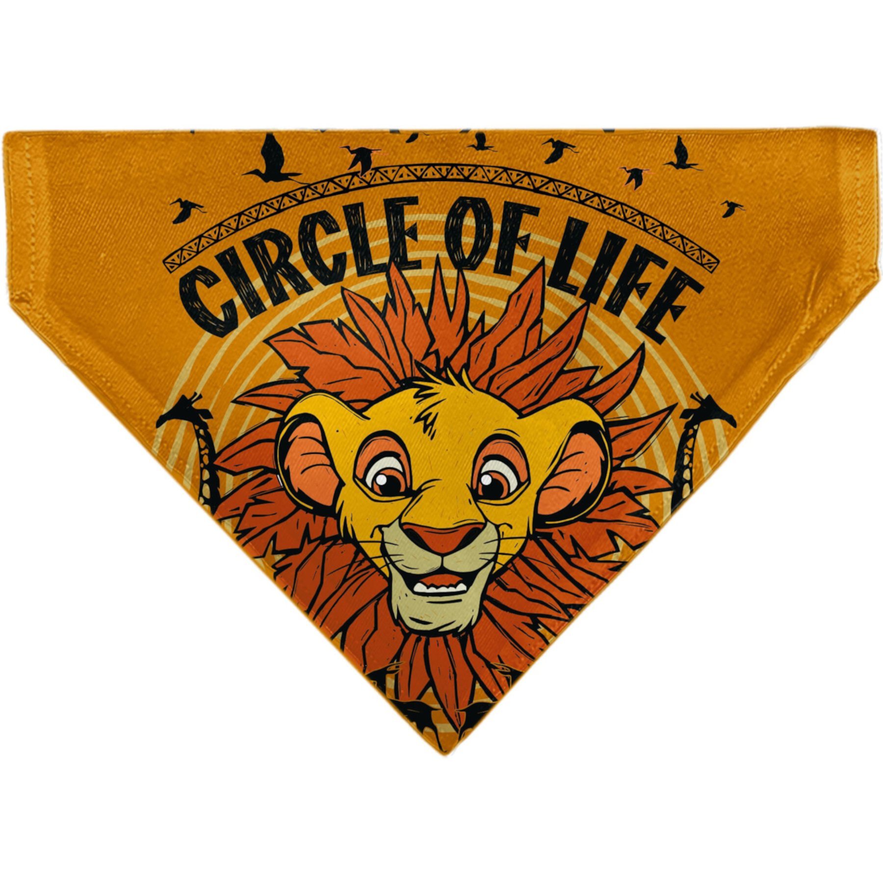 Buckle-Down Disney The Lion King Young Simba Circle of Life Pose Dog Bandana Buckle-Down