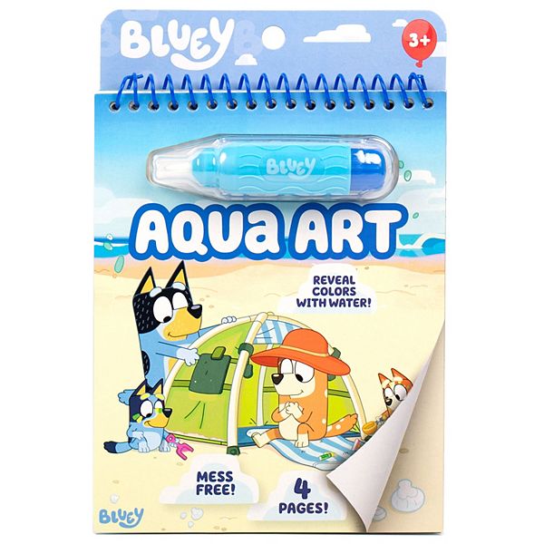 Bluey Aqua Art Pad Bluey