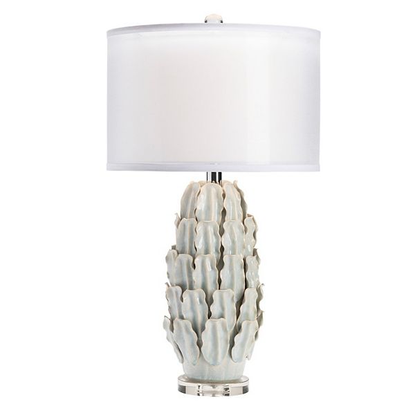 Montecito Ceramic and Crystal Table Lamp Crestview