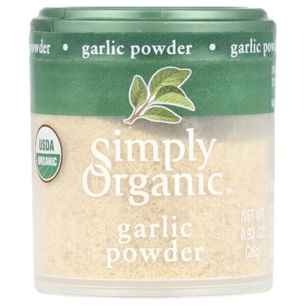 Garlic Powder, 0.92 oz (26 g) Simply Organic