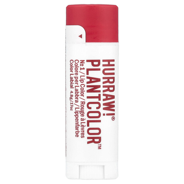 PlantColor™, Lip Color, No 1, 1.7 oz (4.8 g) Hurraw! Balm