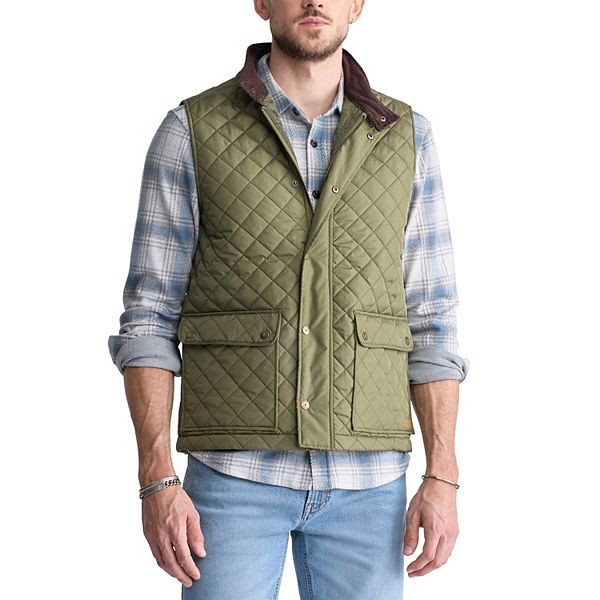 Men's Buffalo Jeans Quilted Lightweight Vest Buffalo Jeans