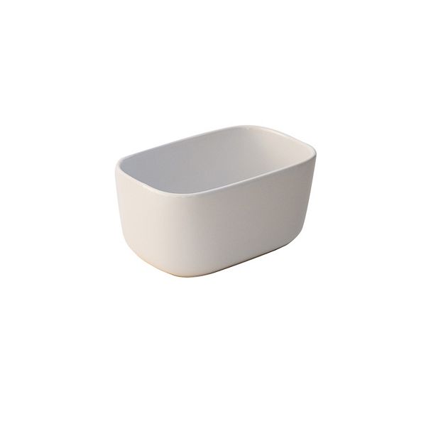 Baum White Medium Rectangle Serving Bowl Baum