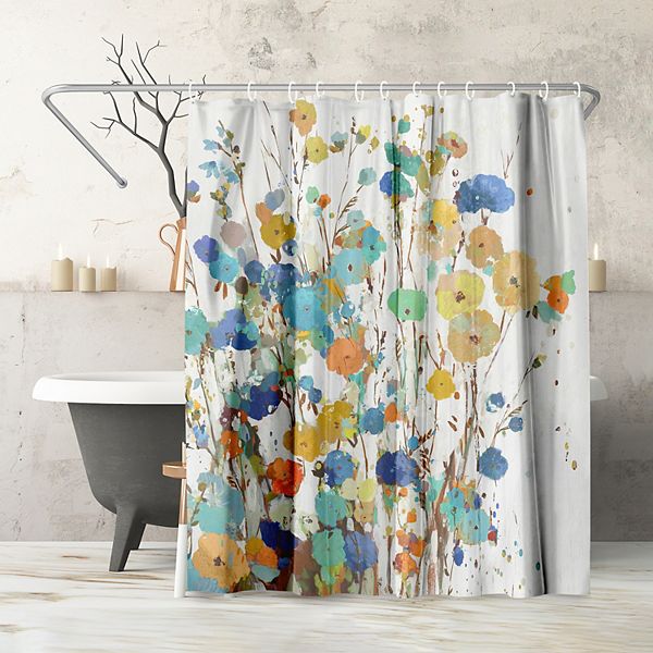 Americanflat Spring Garden I Shower Curtain Americanflat