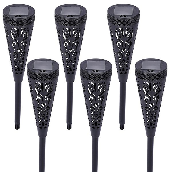 Noa Store Outdoor Solar Pathway Lights Set Of 6 Noa Store