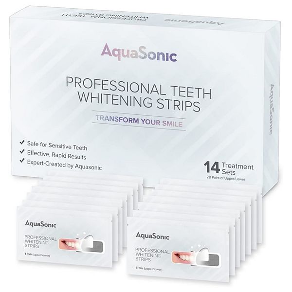 AquaSonic 14-pk. Teeth Whitening Strips Aquasonic